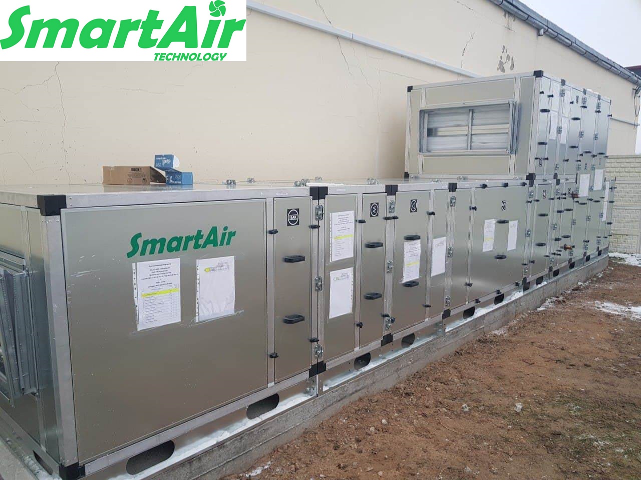 Поставлен очередной гигиенический центральный кондиционер SmartAir