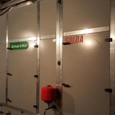 Приточные установки Saldaна предприятии ОАО «Полоцк-Стекловолокно»