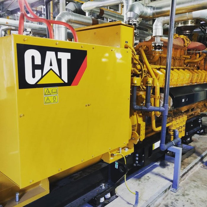 Посещение с нашими заказчиками одного из объектов когенерации на базе ГПА Caterpillar