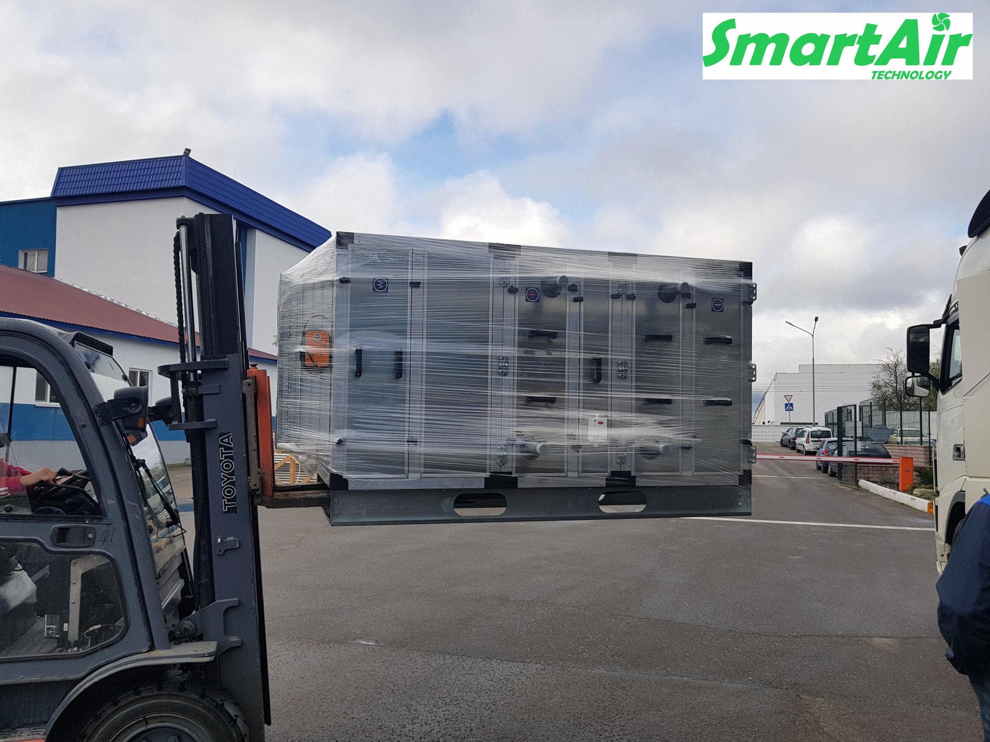 Поставлен гигиенический центральный кондиционер SmartAir