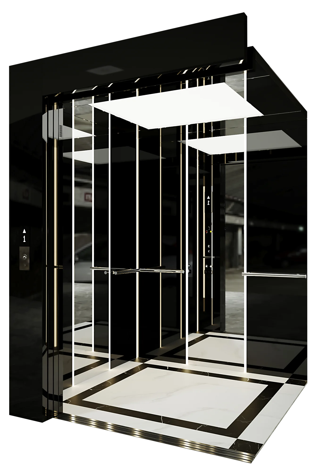 Osten OST-PVC-White-Black