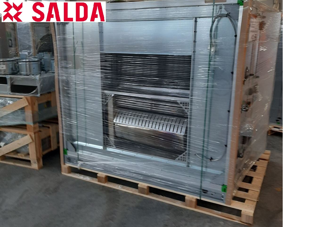Отгружены центральные кондиционеры Salda с газовым нагревом, рекуперацией и интегрированной автоматикой для поддержания микроклимата на промышленном высокотехнологическом производстве. 