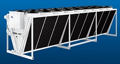 Сухие градирни Guntner V и W-образного типа, в том числе с орошением