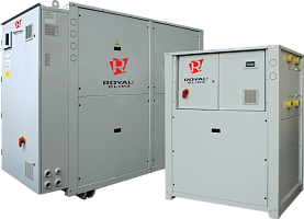 Royal Clima (Италия) Чиллеры и тепловые насосы с водяным охлаждением