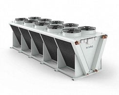 V-образные сухие градирни и конденсаторы Koxka, в том числе с орошением